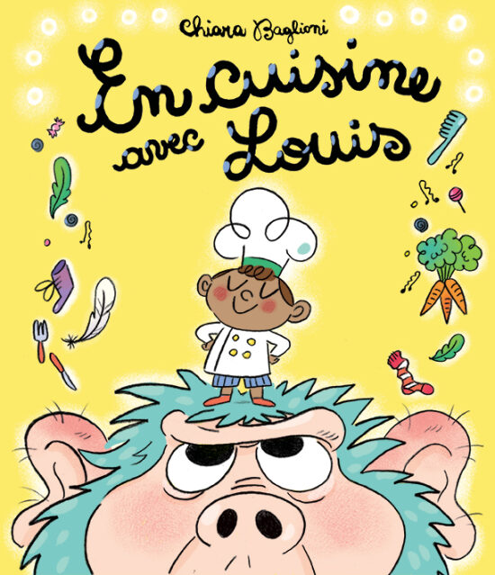 Personal children's book project_En cuisine avec Louis